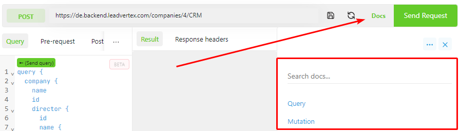 API documentation | SalesRender Wiki